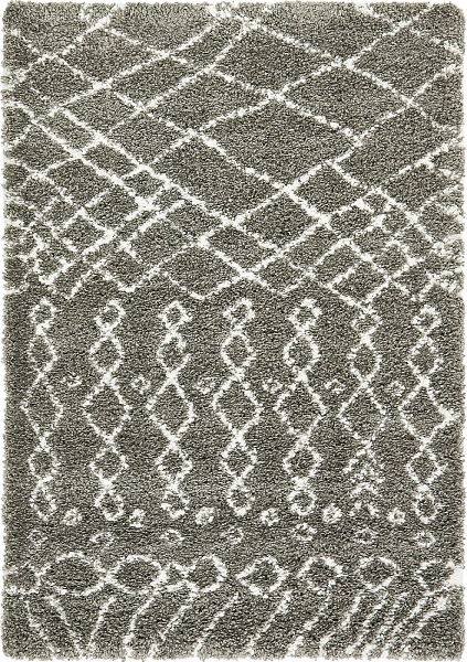 Teppich "Temara Shag" Rechteckig Grau CA10329