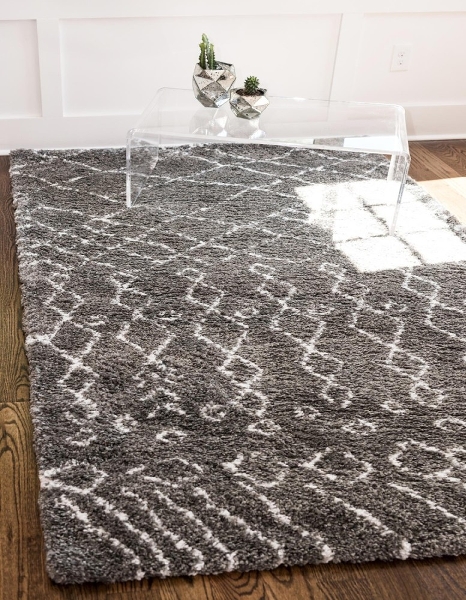Teppich "Temara Shag" Rechteckig Grau CA10329