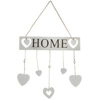 Deko Schriftzug Home - cream