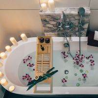 Badewannenauflage, Bambus, Natur