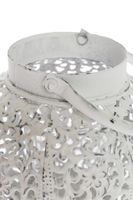 Orient Laterne pastell "Lubina", klein, weiß