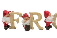 10tlg. Set Weihnachtsmänner'FROHES FEST',