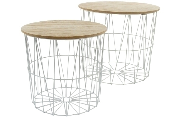Metalltischset "Max" in weiß