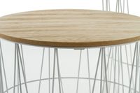 Metalltischset "Max" in weiß