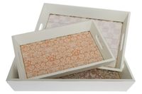 Tablett Set "Paisley", 3 tlg.