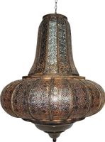 Orientlampe Metallornamente, "Uriel"