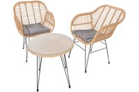 Balkon 3er Set Garnitur