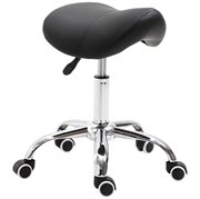 Rollhocker (Schwarz)