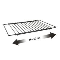 Ofengitter ausziehbar 36-60cm Breite