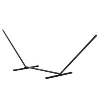 Hängemattengestell für Hängematten mit Haken Garten Strand Metall 360 x 92 x 115 cm bis 150 kg