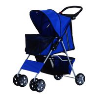 Hundewagen Hundebuggy Pet Stroller Hunde Buggy mit 4 Rolle in 4 Farben