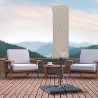 Sonnenschirm Schutzhülle Wetterfeste Ø63 x 164 cm Khaki