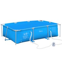 Rahmenpool mit Schlauch