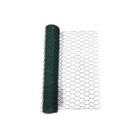 HC Home & Living Drahtgitter PVC-ummantelt, HEXAGONAL ca. 10 x 0,5 m
