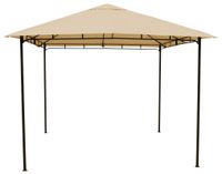 Pavillon Rimini Flex 3 x 3 m Beige Party Zelt Antik Garten