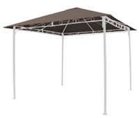 Universal Ersatzdach 293 x 293 cm Polyester Taupe mit UV Schutz, wasserabweisend