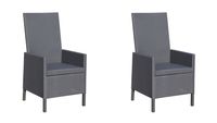 2 Stück Premium Hochlehner Sol aus Aluminium