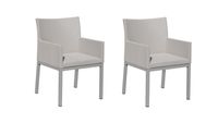 Gartensessel-Set Sol 2 teilig aus Aluminium