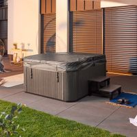 Outdoor Whirlpool SEA STAR - mit Treppe und Thermoabdeckung