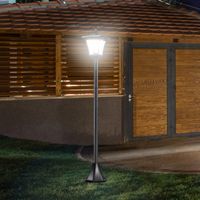 Solar Gartenlaterne Laterne Gartenleuchte mit LED 40 Lumen H160cm