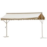 Standmarkise Creme 3,95x2,94m