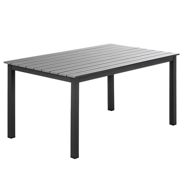 Alu-Gartentisch "Genua", Grau-Anthrazit SE