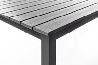 Alu-Gartentisch "Genua", Grau-Anthrazit SE