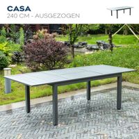 ausziehbarer Gartentisch CASA