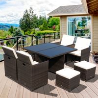Polyrattan Sitzgruppe