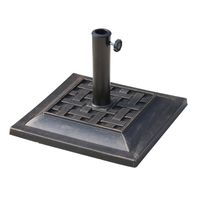 Schirmständer Sonnenschirmfuß 9kg 38/48mm Harz Bronze