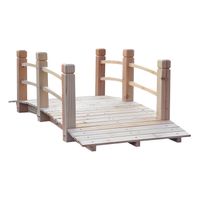 Gartenbrücke, Natur 152,5 x 67 x 48 cm