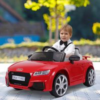 Kinderfahrzeug Elektroauto Fernbedienung MP3 PP Rot