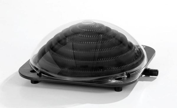 Pool-/Solarheizung - Pool-Sonnenkollektor Loop, ca. 57 x 57 x 38,6 cm - Schwarz