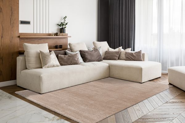 Teppich Nila 100 Taupe