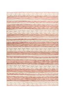 Teppich Bohist 225 Rosa / Creme