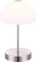 Lighting - SNOWFLAKE - Tischleuchte Metall Nickel matt, LED