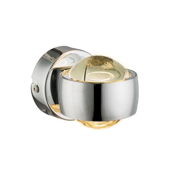 Lighting - RANDI - Wandleuchte Metall verchromt, 2x LED
