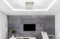 Lighting - VINCE - Deckenleuchte Metall verchromt, LED