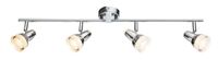 Lighting - ALASKA - LED Strahler Metall verchromt, 4x LED