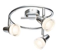 Lighting - ALASKA - LED Strahler Metall verchromt, 3x LED