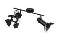 Lighting - EGON - Strahler Metall schwarz, 2x GU10