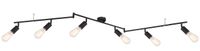 Lighting - MARTHA - Strahler Metall schwarz, 6x E27