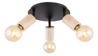 Lighting - JOSEBA - Strahler Metall schwarz matt, 3x E27