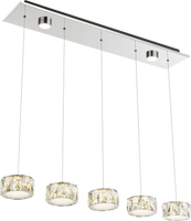 Lighting - AMUR - Hängeleuchte Metall verchromt, LED