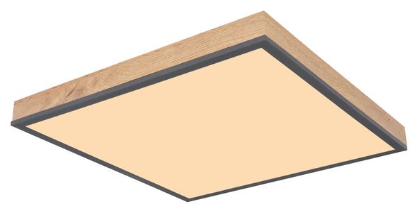 Lighting - DORO - Deckenleuchte Aluminium Graphit, LED