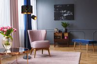 Lighting - SUNNA - Stehleuchte Metall schwarz, 1x E27