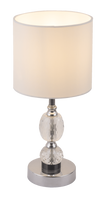 Lighting - BRONN - Tischleuchte Metall verchromt, 1x E14