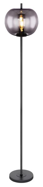 Lighting - BLACKY - Stehleuchte Metall schwarz, 1x E27