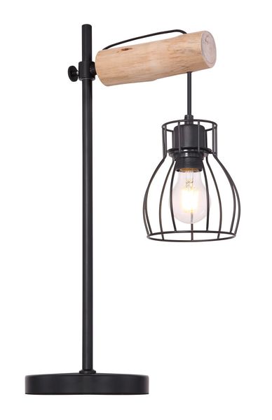 Lighting - MINA - Tischleuchte Metall schwarz, 1x E27