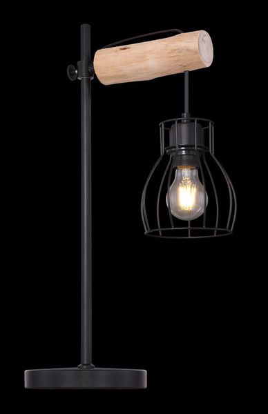 Lighting - MINA - Tischleuchte Metall schwarz, 1x E27